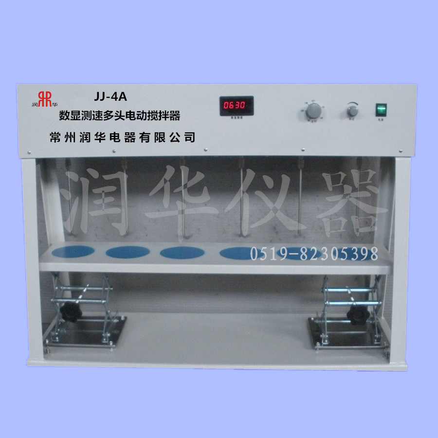 JJ-4A数显测速六联电动搅拌器同步